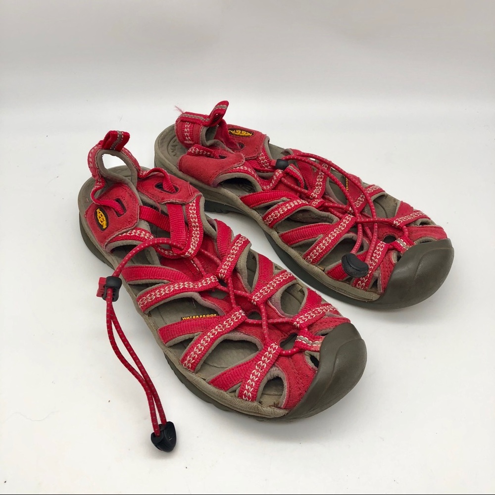 Keen Red hiking sandals Size 8